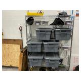 Rolling Rack With Contents