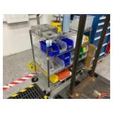 Rolling Rack with contents