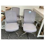 AMQ Desk Chairs Chrome Base
