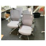 AMQ Desk Chairs Chrome Base