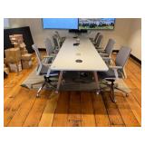 Conference Table With Office Chairs
