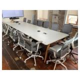 Conference Table With Office Chairs