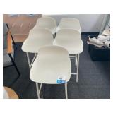 Normann White Stools