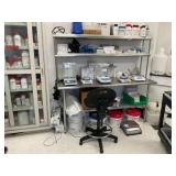Stainless Steel Table w/ Lab Stool