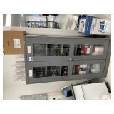 Uline Clear View Cabinet with Contents (No Chemica