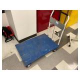 Hydraulic Lift Table Cart