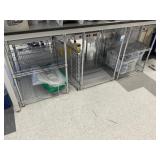 Assorted Undercounter Wire Shelving Units
