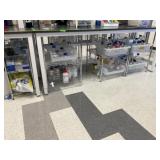 Assorted Undercounter Wire Shelving Units