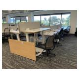 Haworth 8 Persons Office Workstation Set