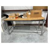 Uline Table with Contents