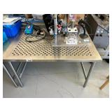 Stainless Steel Table w/ Contents