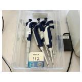 Assorted Rainin Single Channel Pipettes