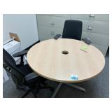 Fire King Cabinets, Table, Chairs