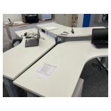 Riser Desks, Lap Tops, Chair, Cabinet