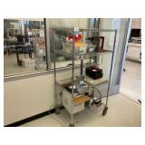 Wire Shelving Unit (No Contents)