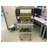 Stainless Steel Cart w/ Contents