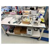 Lab Work Bench w/ Contents