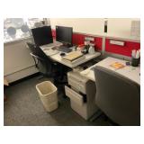 Riser Desks, PCs, Chairs, Monitors, Cabinets
