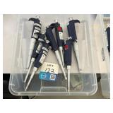 Assorted Rainin Single Channel Pipettes