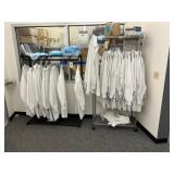 Racks w/ Lab Coats