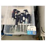 Assorted Rainin Single Channel Pipettes