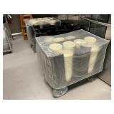 Dishes and Dish Cart