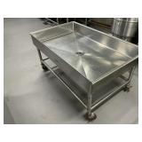 Stainless Steel Mobile Soak Tank
