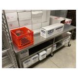 Stainless Steel Table w/Contents