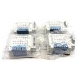 NEW Lot of 4 pcs. SMC Solenoid Valves SY3100-5UI (
