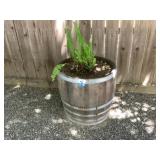 Barrel With Fruit Tree