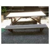 Picnic Table Dimensions: 28ï¿½ x 61ï¿½ x 72ï¿½