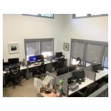 Seven Person Cubical Setup