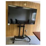 70ï¿½ Vizio TV With Mobile Cart