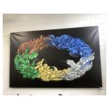 Graffiti Art Print, Dimensions: 84ï¿½ x 132ï¿½