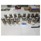 Assorted Parr Instruments Moline  Vessels