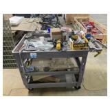 Cart With Contents Included Grinder and Blades