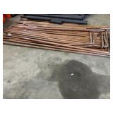 Lot Copper Pipes