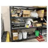 Storage Rack with Contents