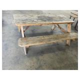 Wood Picnic Tables 72ï¿½ x 28ï¿½ / 59ï¿½ x 29ï¿½