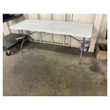 Plastic Folding Table (2) 72ï¿½ x 29 1/2ï¿½ x 30ï¿½ (1)