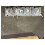 Galvanized sorrel Bolt-on Dovetail Shipping Contai