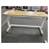 Husky 72ï¿½ x 24ï¿½ Manual Adjustable Height Workbench