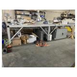 Aluminum Table, Dimensions: 31ï¿½ x 144ï¿½ x 180ï¿½ With