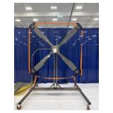 Aircraft Propeller Assembly with Mobile Stand