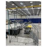 Uline Rolling Safety Ladder