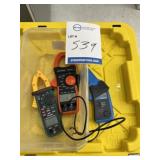 Assorted Clamp Meters