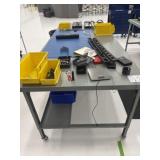 Work Table with Contents
