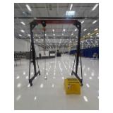 Titan Attachments 2-Ton Adjustable Gantry Crane w/