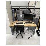 Uline Workbench & Chair