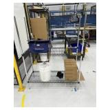 Wire Rack with Contents